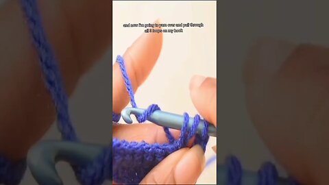How to Crochet the Half Double Crochet (hdc) #crochet #crochettutorial #infiniticraftingco