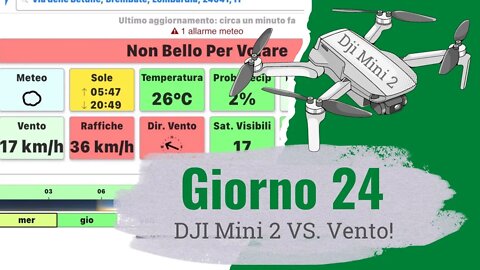 Dji Mini 2 - Via col vento