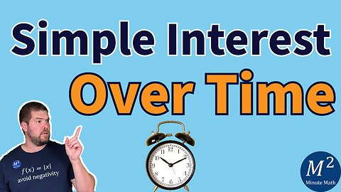 Calculate Simple Interest Over-Time - Explained using Bonds - Real World Example #finance