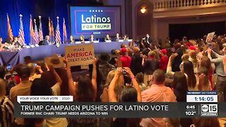 Trump campaign pushes for Latino vote