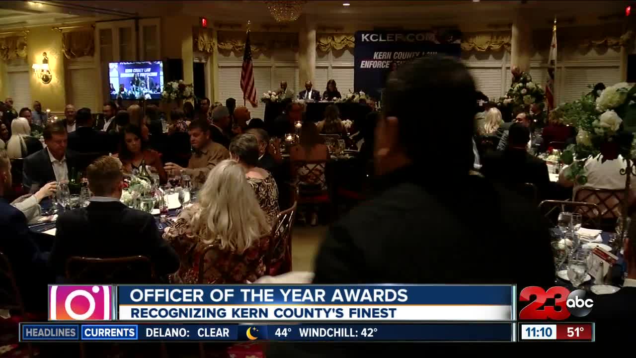 Kern Law Enforcement Foundation hosts Officer of the Year awards