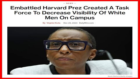 Did Harvard Really Have A Task Force to Get Rid of White Males?