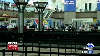 A ghost town at DIA south security? Blizzard snarls air travel out of Denver