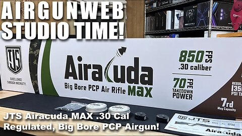 JTS Airacuda Max .30 Cal Unboxing - JTS Regulated BIG BORE airgun! Let’s unbox it!
