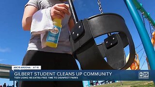 Gilbert teen working to clean up community