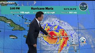 2 p.m. update on Maria