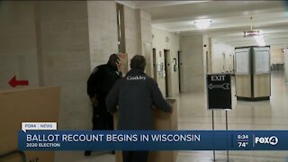 Ballot recount in Wisconsin