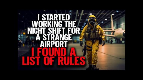 I Started Working The Night Shift For A Strange Airport. I Found A LIST OF RULES.