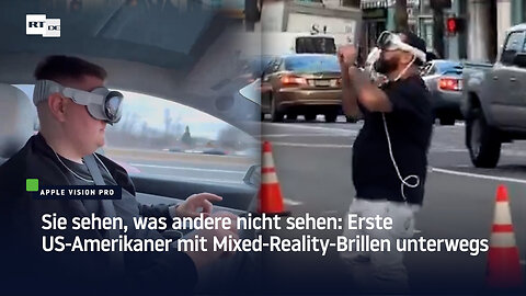 Sie sehen, was andere nicht sehen: Erste US-Amerikaner mit Mixed-Reality-Brillen unterwegs