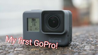 Checking out my first GoPro!