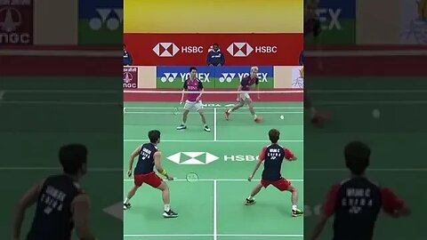 Liang/Wang vs Gideon/Sukamuljo - India Open 2023 #shorts