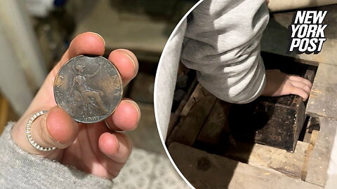 Woman makes shocking discovery under floorboards