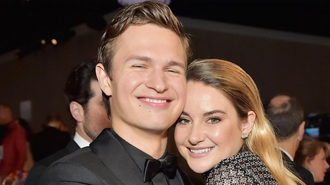 The Stars Aligned For Ansel Elgort and Shailene Woodley Tonight | 2018 Golden Globes