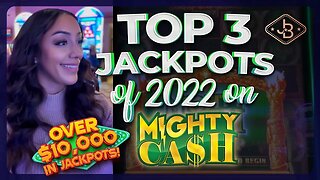 Top 3 Mighty Cash Slot Jackpots of 2022 ! ⭐️