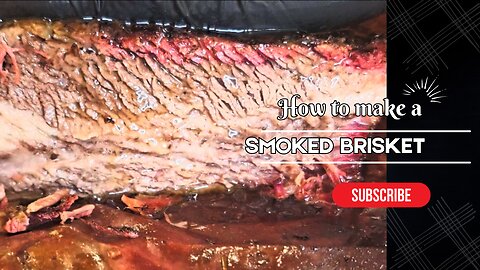 Part 1 | Smoked Apple Cider Mead Brisket