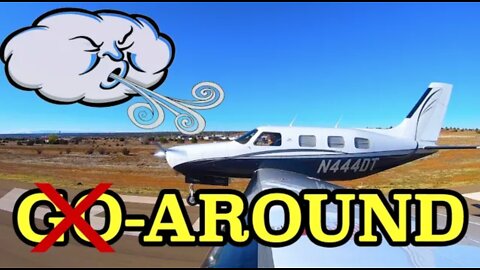 Forced Landing | Failed Go-Around in Santa Rosa | PA46 Piper Malibu