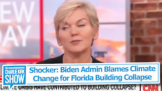 Shocker: Biden Admin Blames Climate Change for Florida Building Collapse