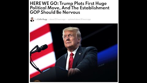 Trump Plots First Huge Political Move, And The Establishment GOP Should Be Terrified!!