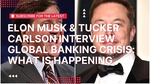 Elon Musk Just Said Something That'll SHOCK Tucker Carlson...What Was It?