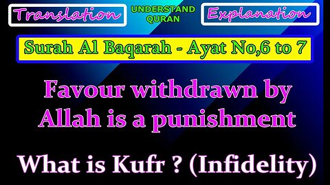 How do I know if I'm being punished or tested |THIS IS HOW ALLAH PUNISHES THE SINNERS WHAT IS KUFIR?