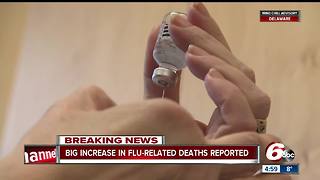 Flu deaths in Indiana nearly triple in one week