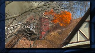 Couple trying to rebuild home after fire says it keeps getting broken into