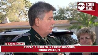 16-year-old girl, her mother killed in triple shooting in Brooksville; suspect now in custody