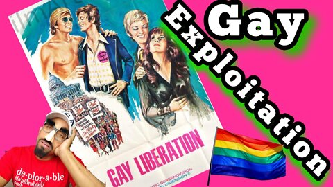 Gay Exploitation similar to Black Exploitation 70s but more sinister agenda