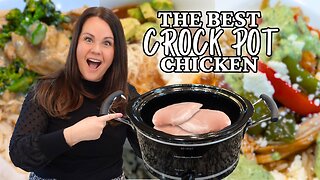 4 Easy CROCK POT Recipes using CHICKEN! | These are SO delicious!