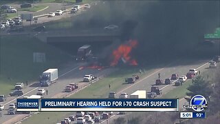 Preliminary hearing held for I-70 crash suspect