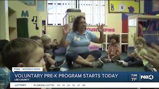 VPK classes begin Tuesday in Lee County