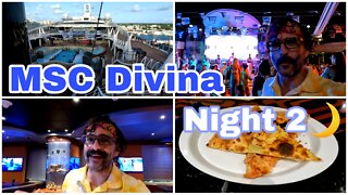 MSC Divina | Night 2 | White Night Party | Autumn in Paris