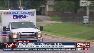 EMSA responded to 17 heat-related calls this week