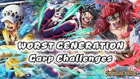 Garp's Challenge Worst Generation PSY | OPTC