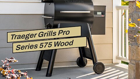 Traeger Grills Pro Series 575 Wood Pellet Grill and Smoker with Wifi, App-Enabled, Bronze