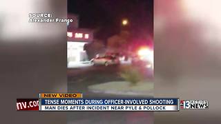 New video from officer-involved shooting
