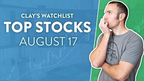 Top 10 Stocks For August 17, 2023 ( $TLRY, $EBET, $NVOS, $KVUE, $AMC, and more! )