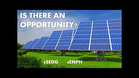 Can Solar Companies ENERGIZE Your Portfolio Returns? | $ENPH & $SEDG STOCK | Subscriber Request