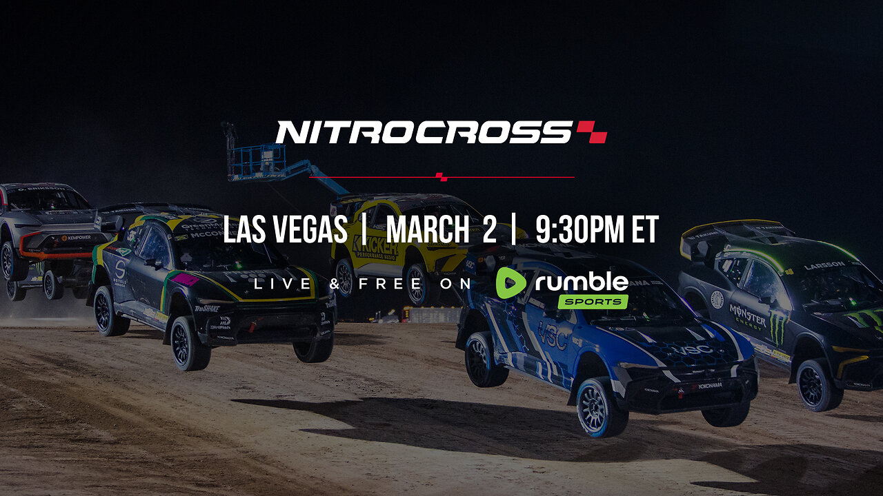 Nitrocross Las Vegas Round 10 | March 2nd, 2024 | 9:30pm ET / 6:30pm PT