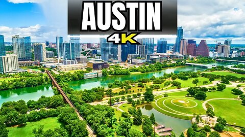 Austin, Texas USA 🎸 | Aerial Beauty in 4K Drone Footage