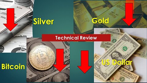 Gold Silver US Dollar Bitcoin Technical Analysis Apr 23 2024