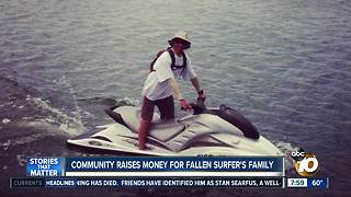 Community raises money for fallen Coronado surfer's family