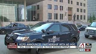 KCPD announces partnership with AdHoc Group Against Crime