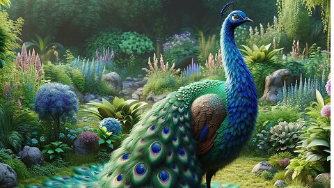 "Mesmerizing Majesty: The Enchanting Dance of Peacocks"