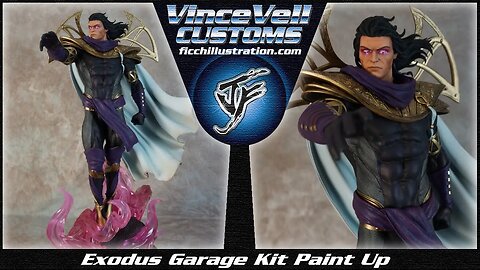 Exodus X-Men Garage Kit Statue Paint Up