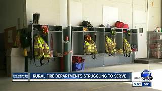 Rural fire departments struggling to serve communities