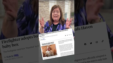 Janet Reacts to, "Safe haven baby box Firefighter Adoption Story."