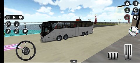bus me lag byethe hai video game | new bus stand parking game play | Android game play video 2024