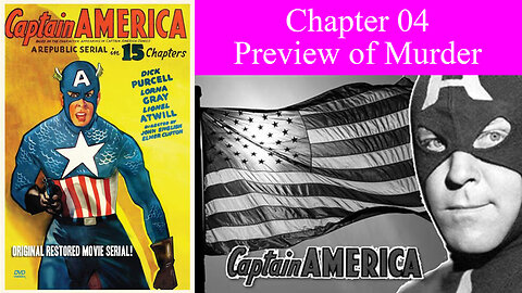 Captain America Chapter 4 Preview of Murder 1944 Full Serial, Action, Adventure, Sci-Fi Movie