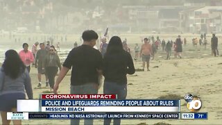 Law enforcement remind beachgoers of rules on Memorial Day